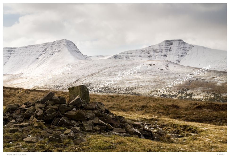 Cribyn and Pen y Fan.