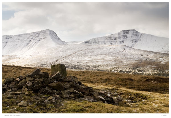 Cribyn and Pen y Fan.