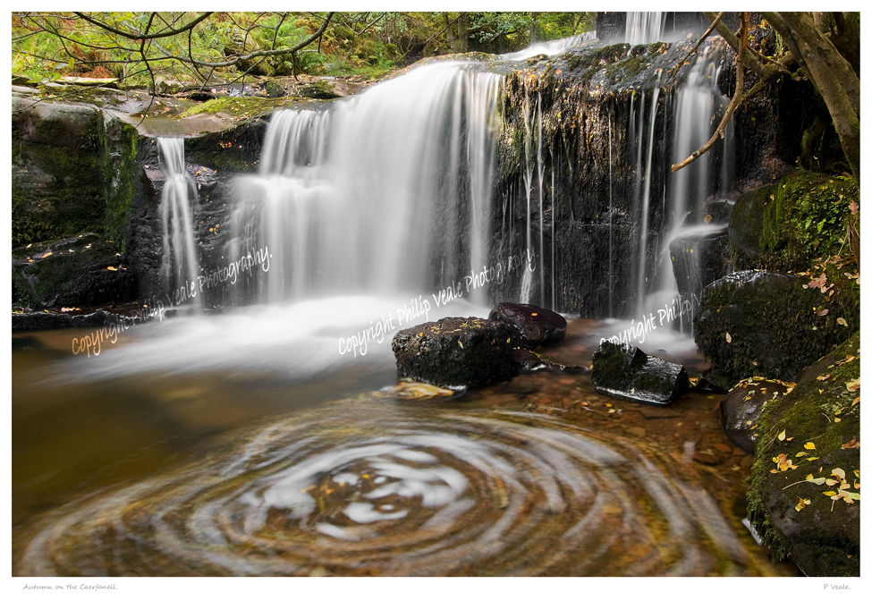 Autumn on the Caerfanell,