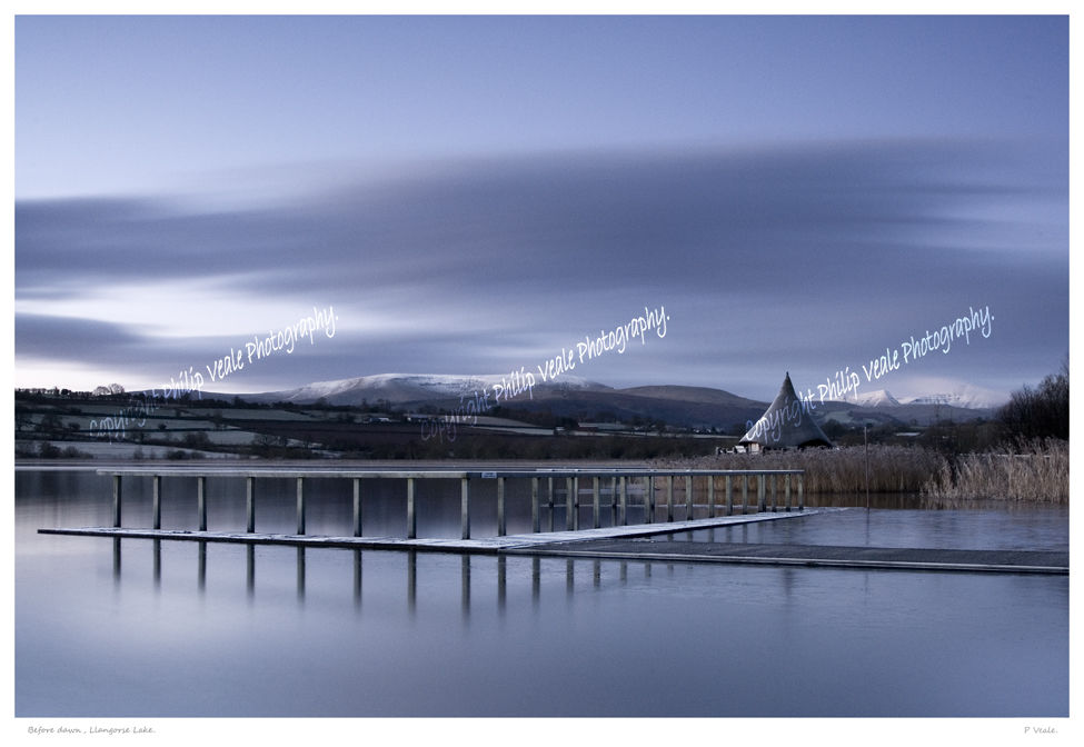 Winter Dawn, Llangorse Lake.