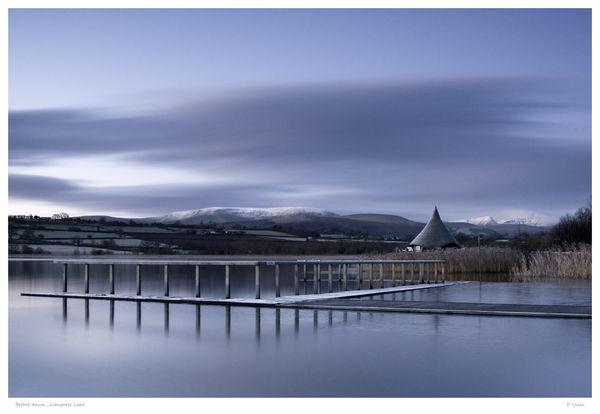 Winter Dawn, Llangorse Lake.
