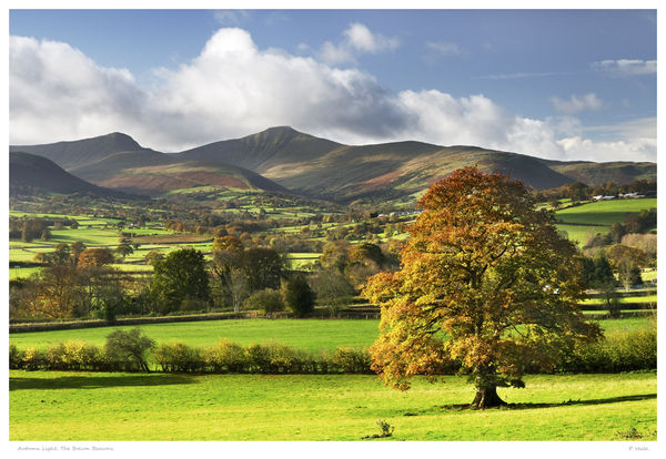 Autumn light, the Brecon Beacons.