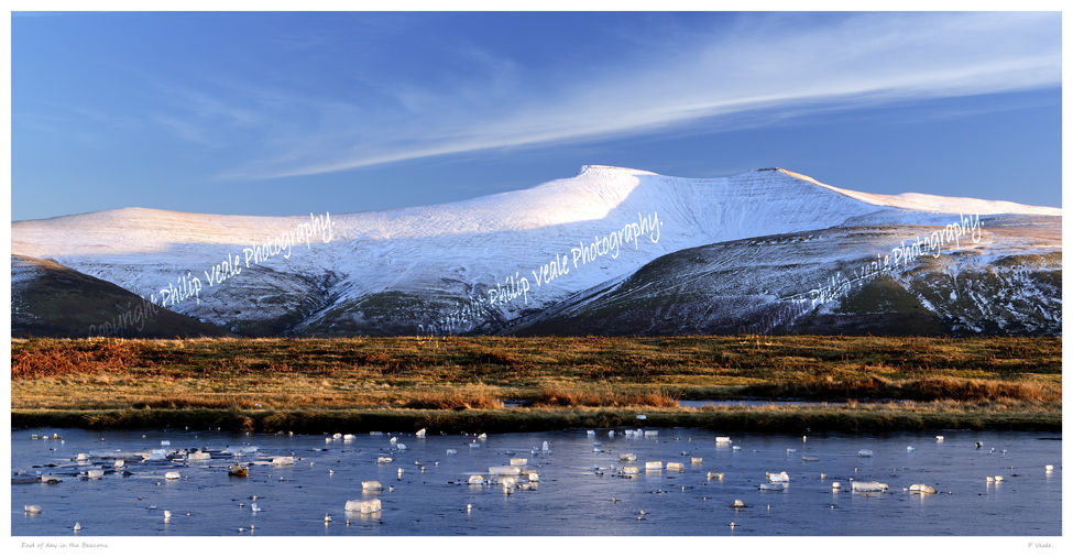 End of day in the Beacons.