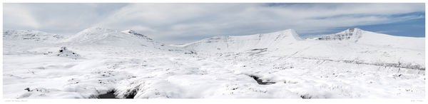 Winter in the Brecon Beacons.