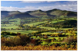 The Brecon Beacons in Autumn.
