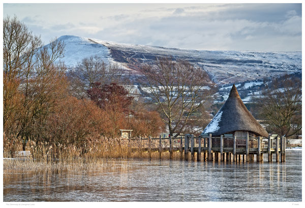 The Crannog at Llangorse.