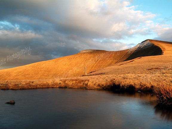 Pen y Fan and Corn Du.