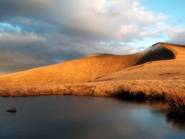Pen y Fan and Corn Du.