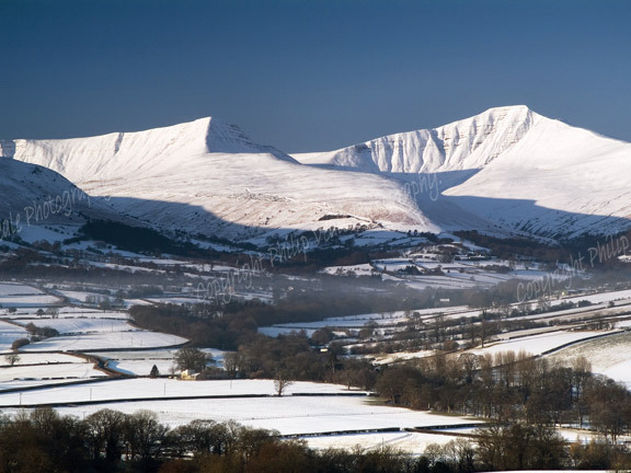 Brecon Beacons in winter 6.