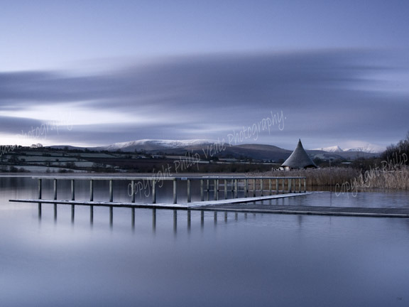 Winter Dawn, Llangorse Lake.