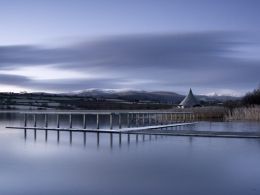Winter Dawn, Llangorse Lake.