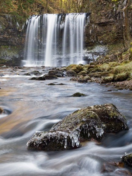 Sgwd Yr Eira, Feb 2012.