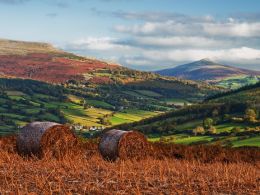 Sugar Loaf and Pen Cerrig-calch.