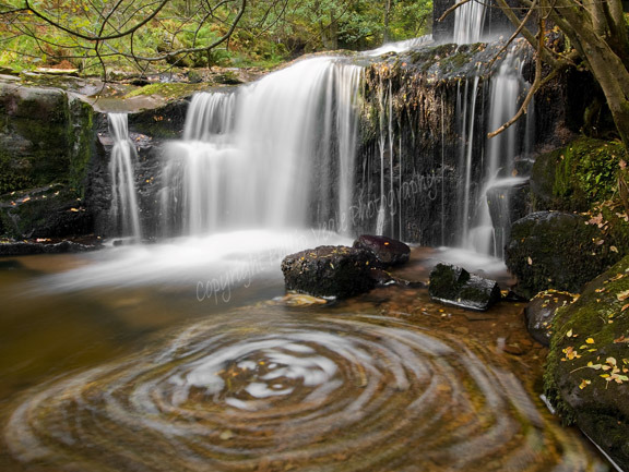 Autumn on the Caerfanell,
