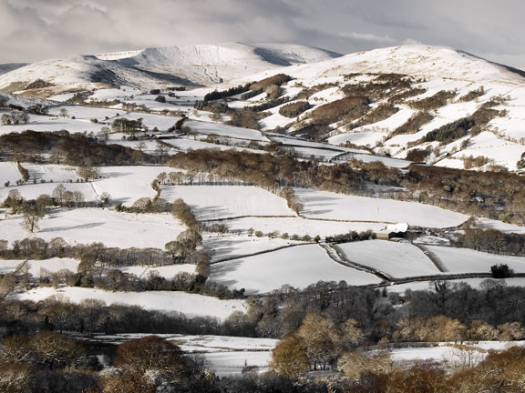 Winter, Allt Lwyd and Tor y Foel.