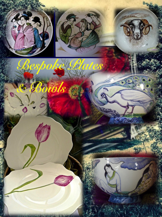 Bespoke Plates and Bowls