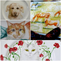 All Quality Fine Bone China and Tiles are Used. Artwork (not for sale) can be viewed on Gallery 1.