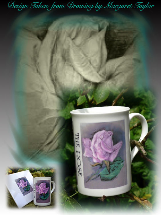 "The Rose" Limited Edition Printed Mug £7.99