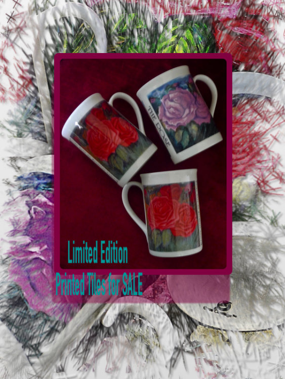 Limited Edition Printed Mugs for Sale