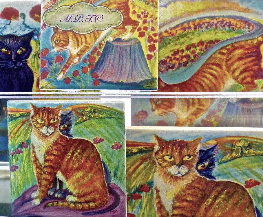 4" Printed Tiles.