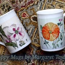 Limited Edition Printed Poppy Mugs £7. 99 each