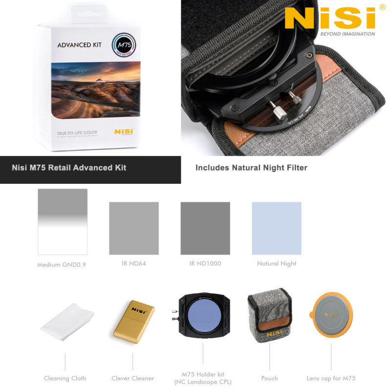 Nisi M75 Advanced Kit £289