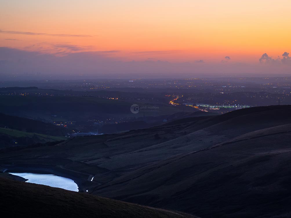 Dusk Over Saddleworth