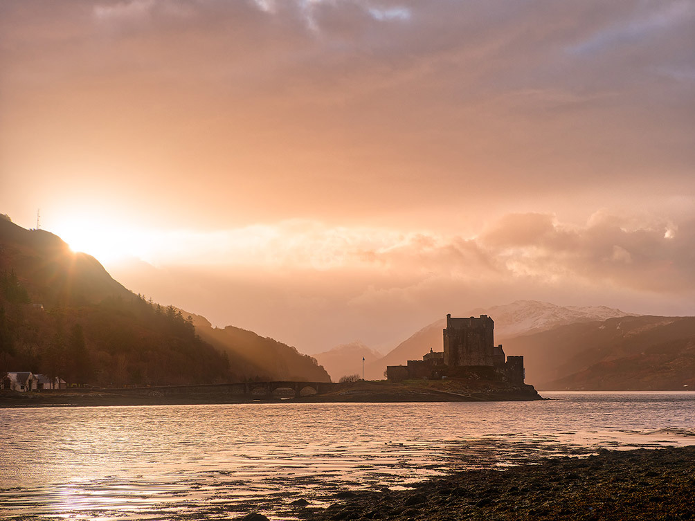 Eilean Donan Castle at Dawn