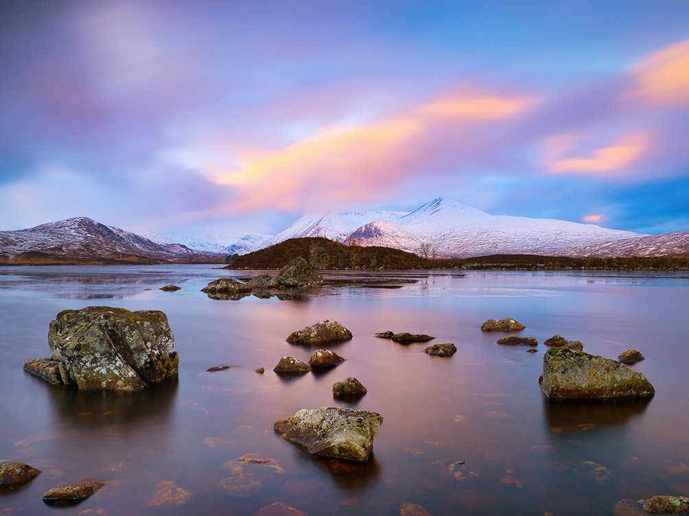 Winter Dawn Rannoch Moor