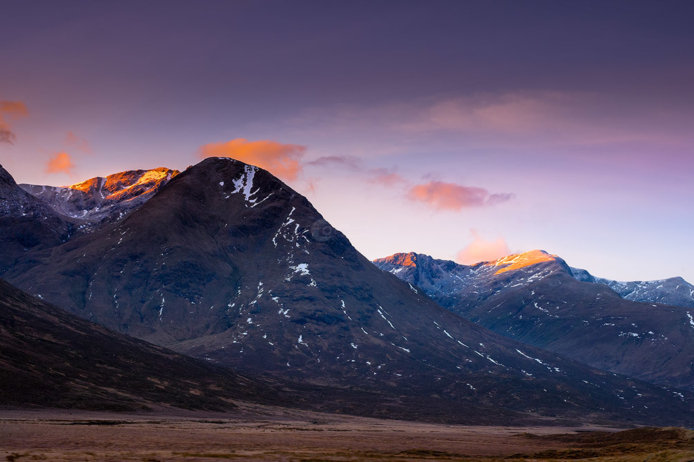 Glencoe Mountain Dawn