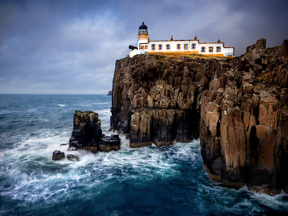 Neist Point Crashing Waves I