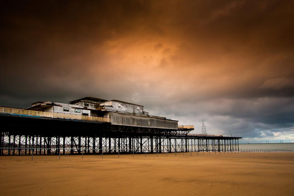 Autumn Storm-Colwyn Pier