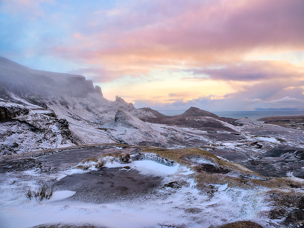 Quirange Winter Sunrise