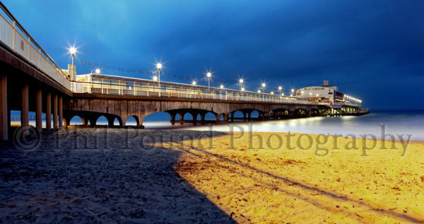 Bournemouth Pier at Twilight