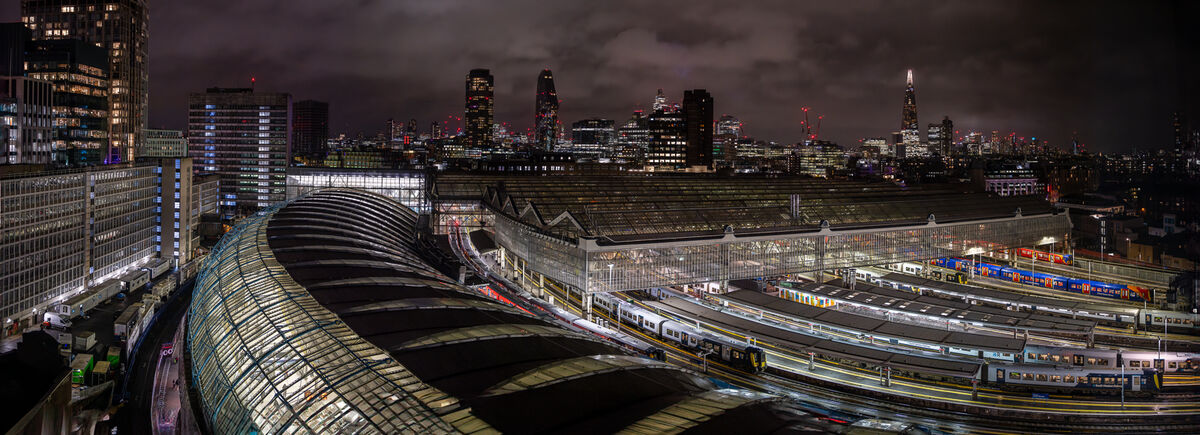 1st Nigel Byrom LRPS,  CPAGB,  AFIAP,  BPE3 Panoramic Waterloo Skyline