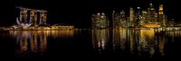 2nd Chris Massey  Panoramic Singapore Night Cityscape