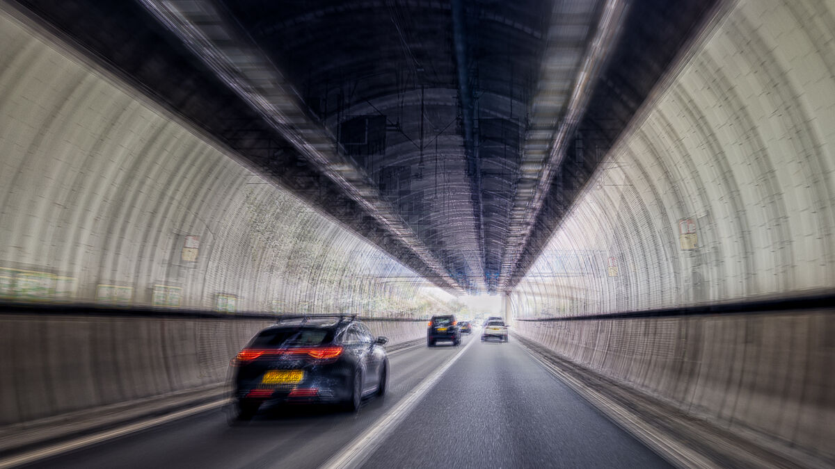 3rd Nigel Byrom LRPS,  CPAGB,  AFIAP,  BPE3 Creative Tunnel Study 3