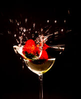Ben Le Prevost ,Red-any shade, Cocktail Splash