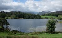 David Le Prevost LRPS Panoramic, Tarn Near Ambleside