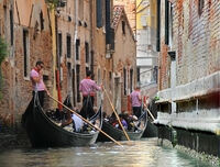 Derek Tostevin DPAGB, BPE1,Open 2021 PDI, Three Gondoliers