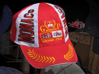 Derek Tostevin DPAGB, BPE1,Red-any shade, At Monaco Grand Prix