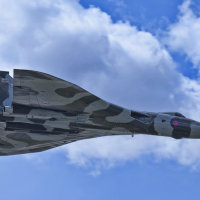 Vulcan XH558 on its V Force Tour
