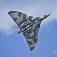 Vulcan XH558 on its V Force Tour