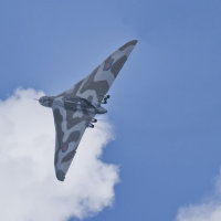 Vulcan XH558 on its V Force Tour