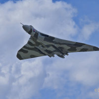 Vulcan XH558 on its V Force Tour