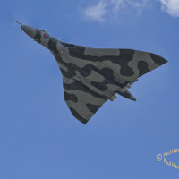 Vulcan XH558 on its V Force Tour