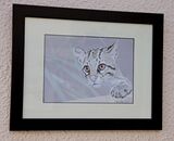 Portrait of a wild Ocelot.