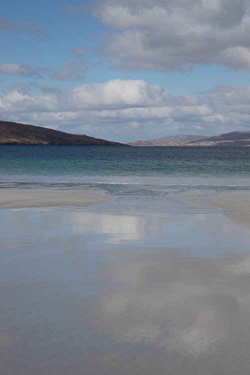 Beach scene, Isle of Harris, Scotland, water, sea,