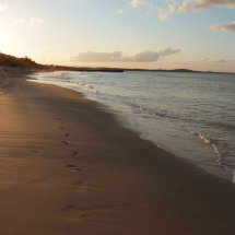 Walking on Main Beach