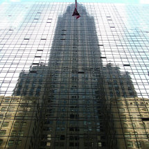 Chrysler Building Reflected